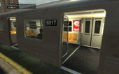 R68 Subway car